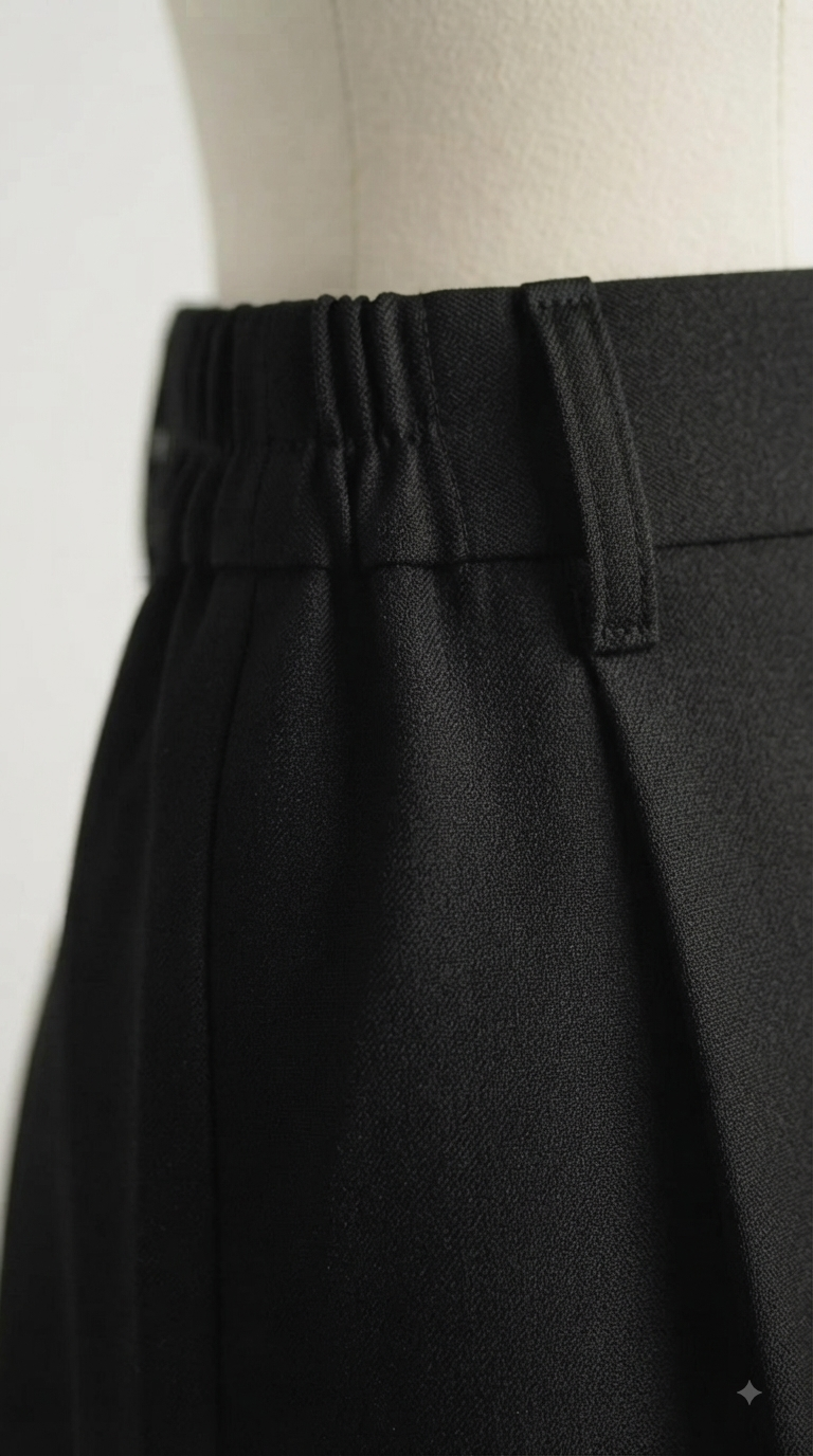 Essential Pleated Trousers